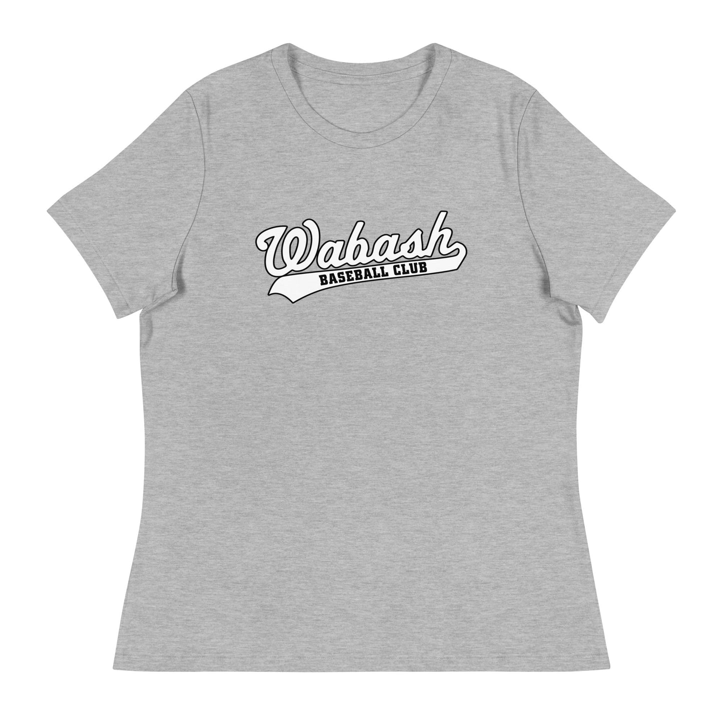 Performance | Women's Relaxed T Shirt | Wabash Baseball Club | Alt Logo 2