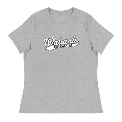 Performance | Women's Relaxed T Shirt | Wabash Baseball Club | Alt Logo 2