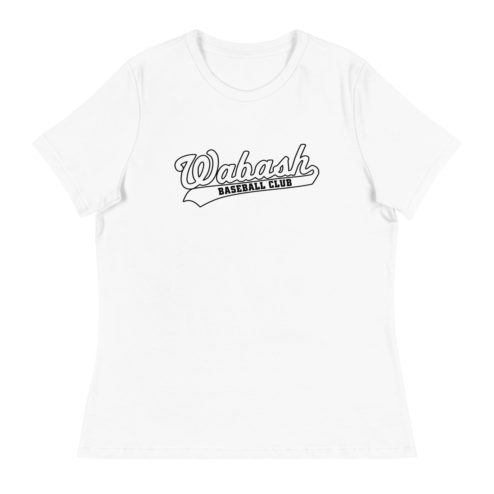 Performance | Women's Relaxed T Shirt | Wabash Baseball Club | Alt Logo 2