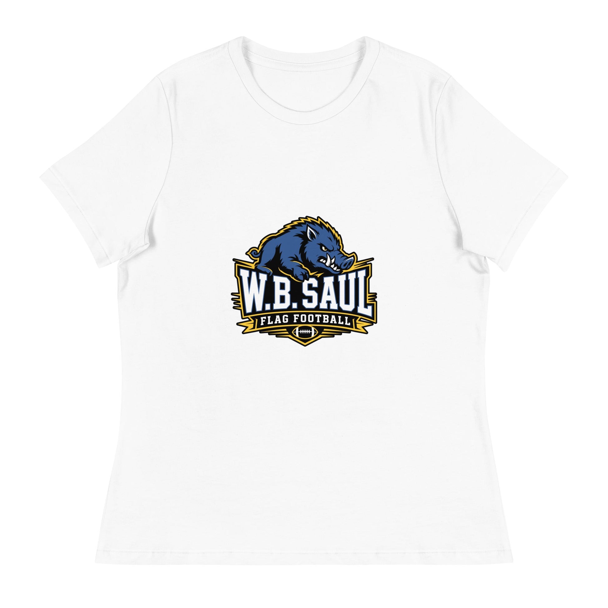 Performance | Women's Relaxed T Shirt | W.B.Saul Razorbacks | Crest Logo