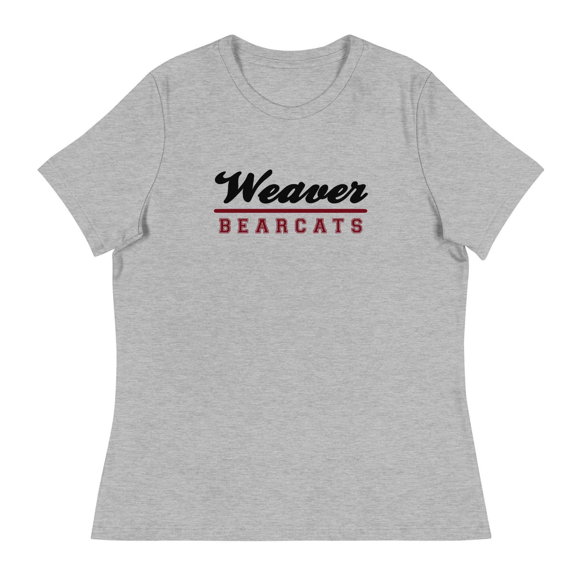 Performance | Women's Relaxed T Shirt | Weaver High School | Athletic Crest Logo
