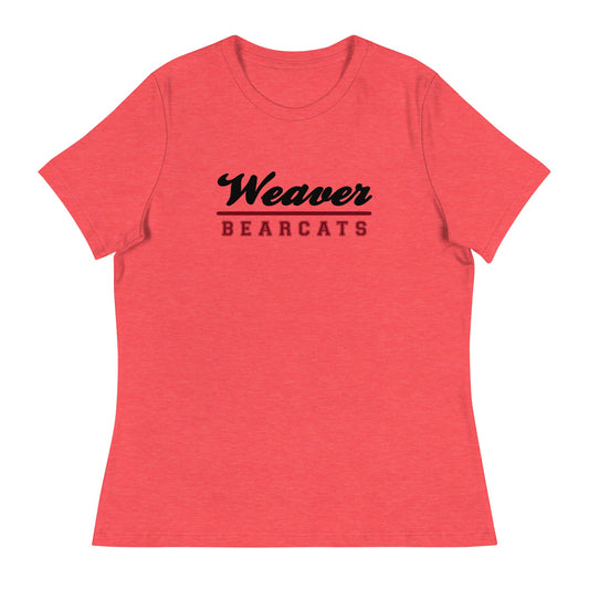 Performance | Women's Relaxed T Shirt | Weaver High School | Athletic Crest Logo