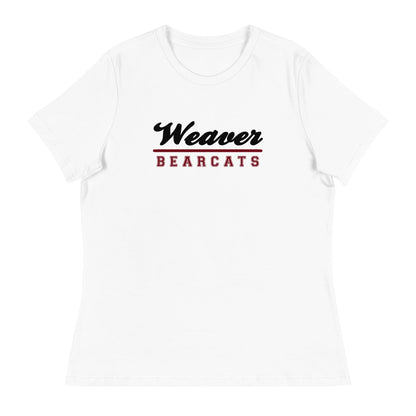 Performance | Women's Relaxed T Shirt | Weaver High School | Athletic Crest Logo