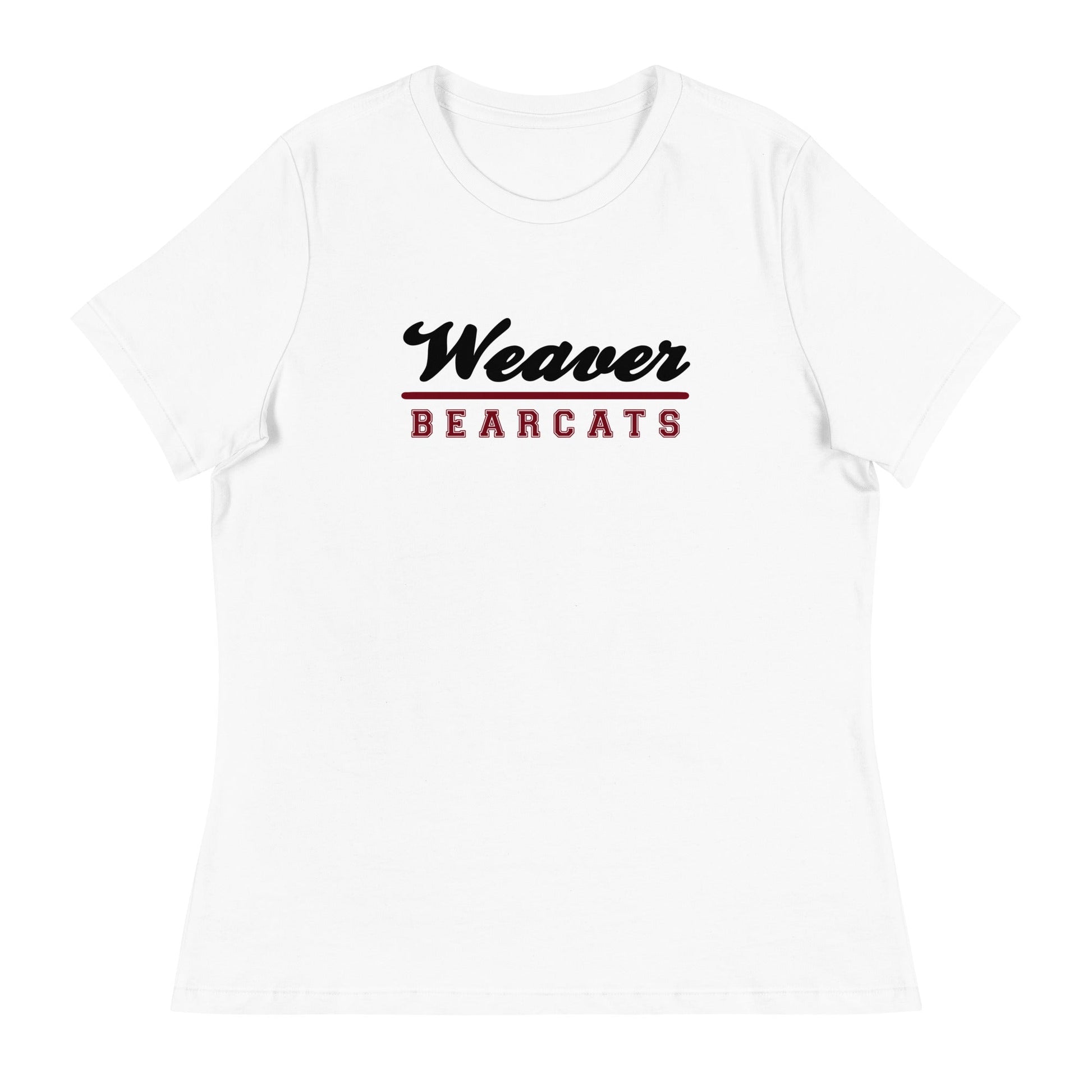 Performance | Women's Relaxed T Shirt | Weaver High School | Athletic Crest Logo