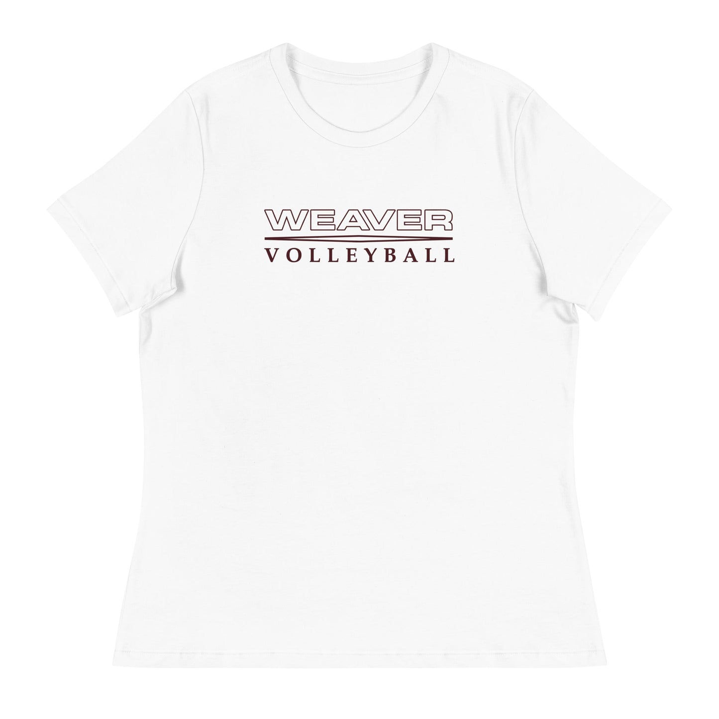 Performance | Women's Relaxed T Shirt | Weaver High School | Classic Court Mark Logo