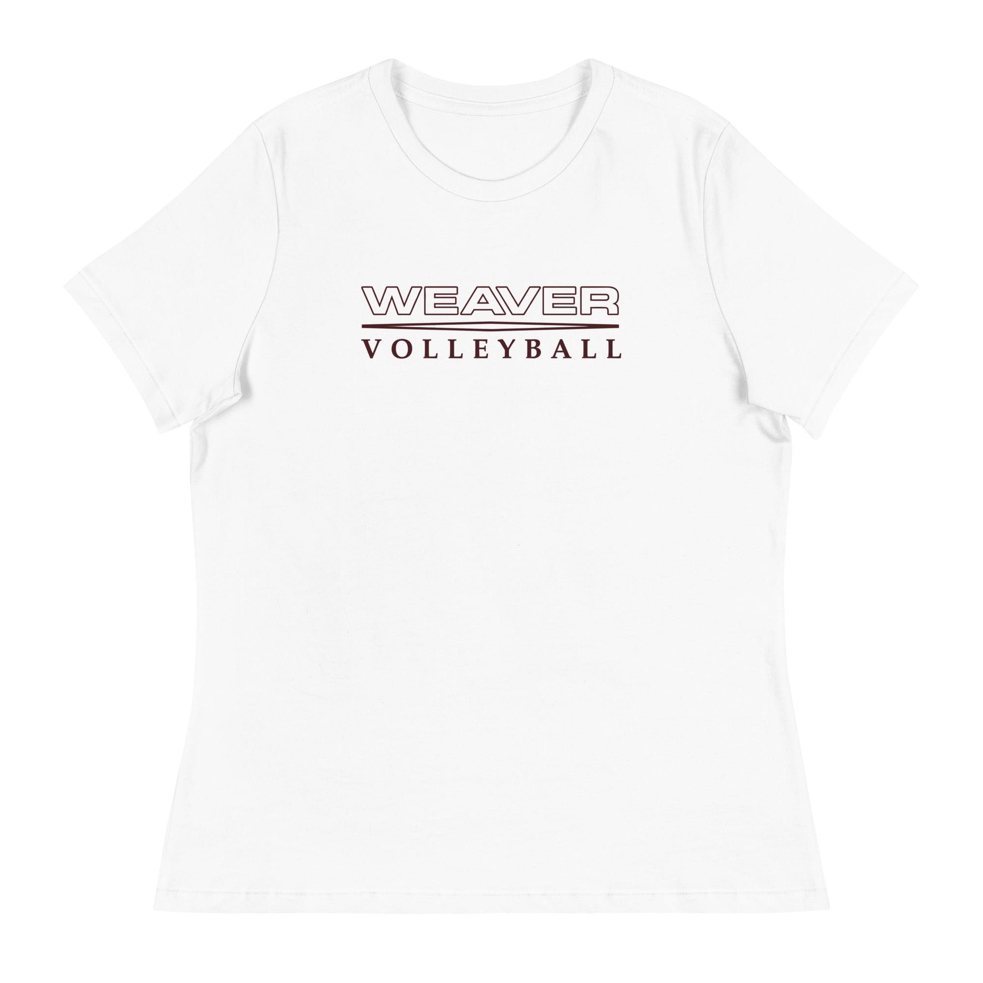 Performance | Women's Relaxed T Shirt | Weaver High School | Classic Court Mark Logo