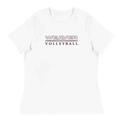 Performance | Women's Relaxed T Shirt | Weaver High School | Classic Court Mark Logo