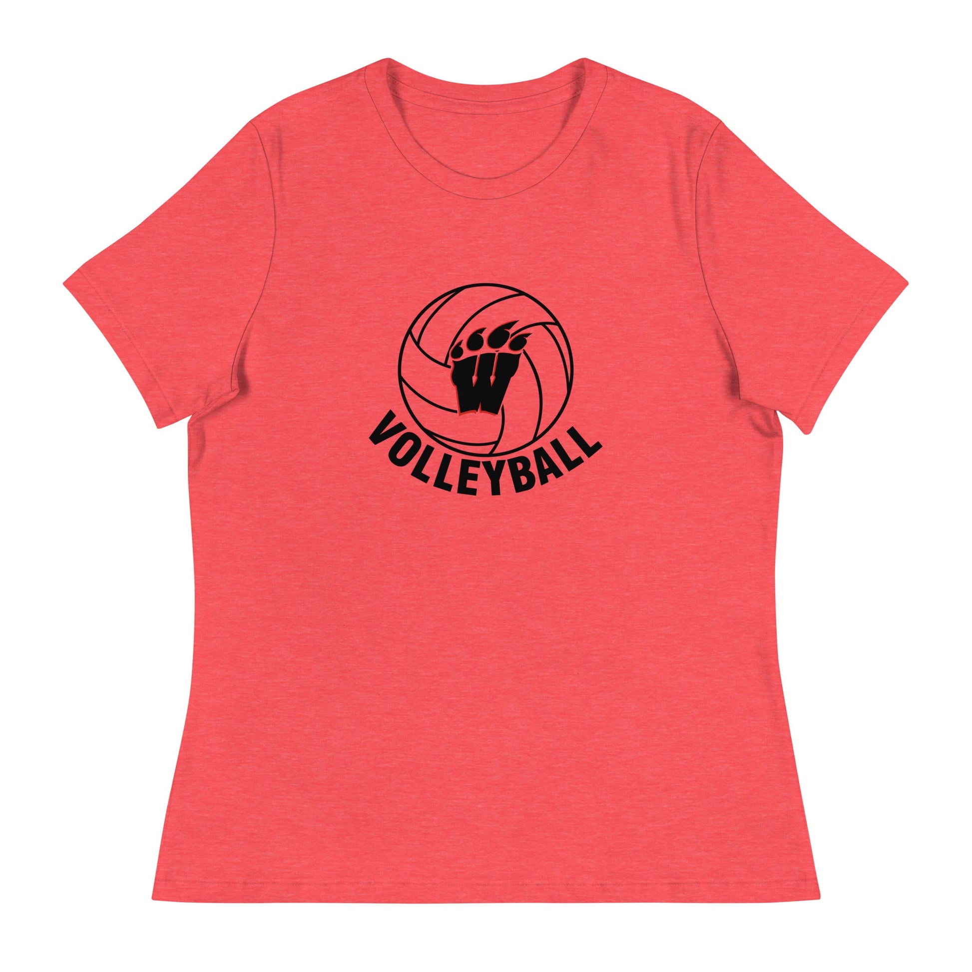 Performance | Women's Relaxed T Shirt | Weaver High School | Vanguard Volley Logo