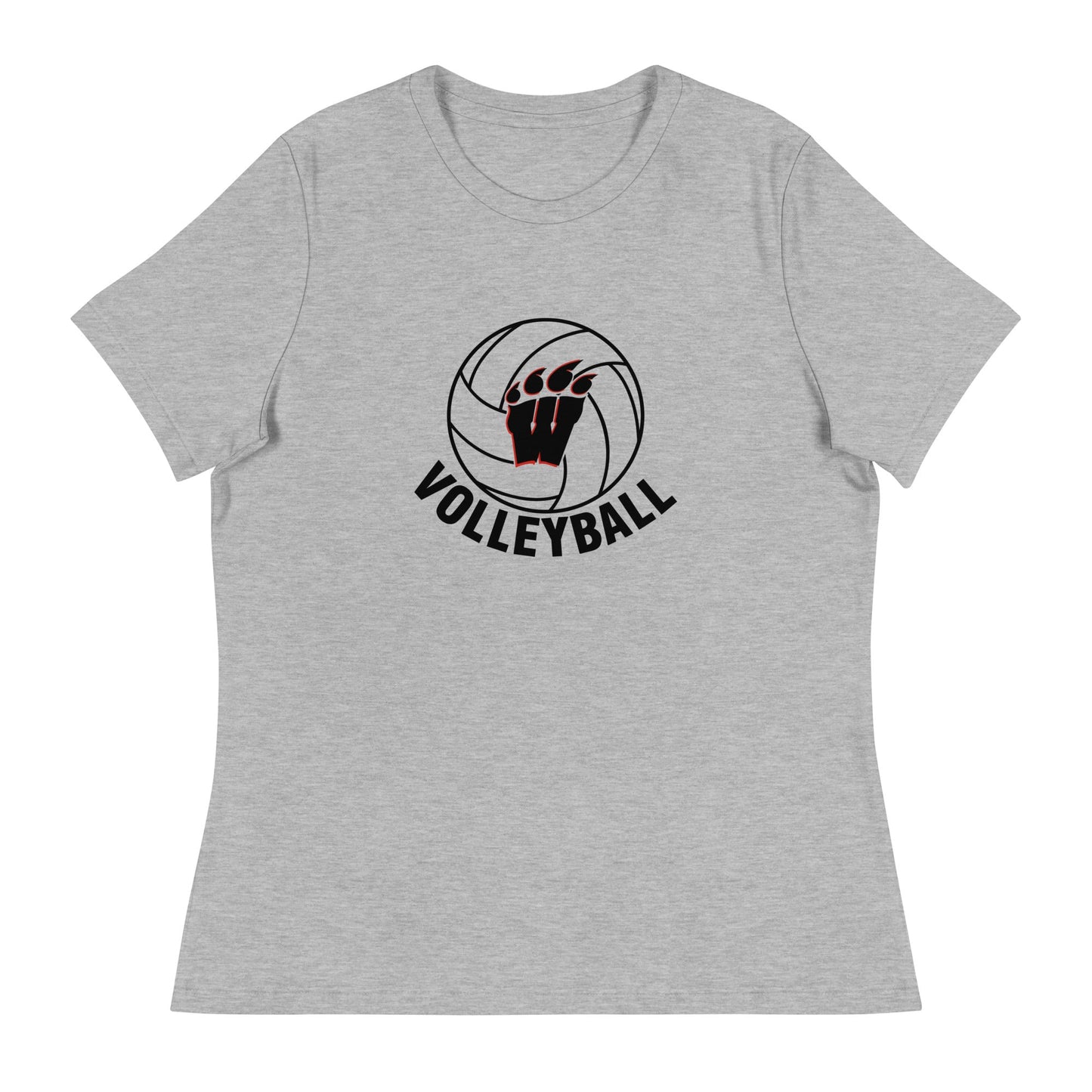 Performance | Women's Relaxed T Shirt | Weaver High School | Vanguard Volley Logo