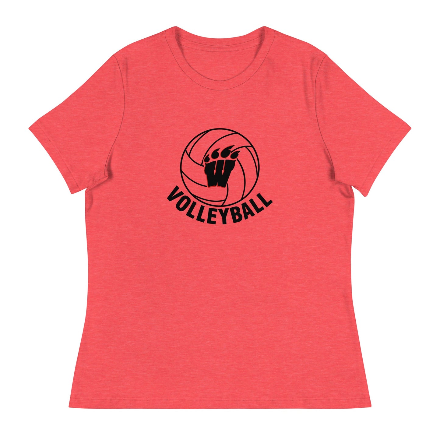 Performance | Women's Relaxed T Shirt | Weaver High School | Vanguard Volley Logo