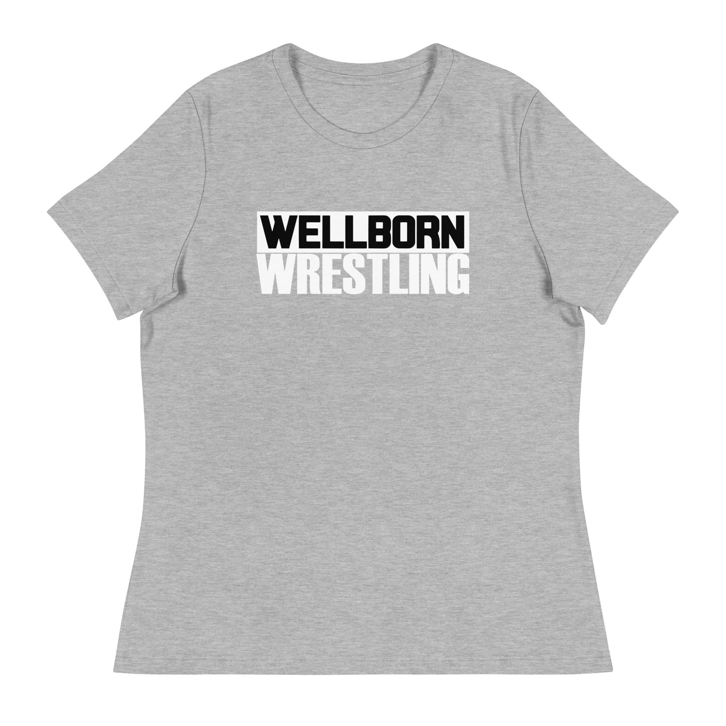 Performance | Women's Relaxed T Shirt | Wellborn Youth Wrestling | Script Logo