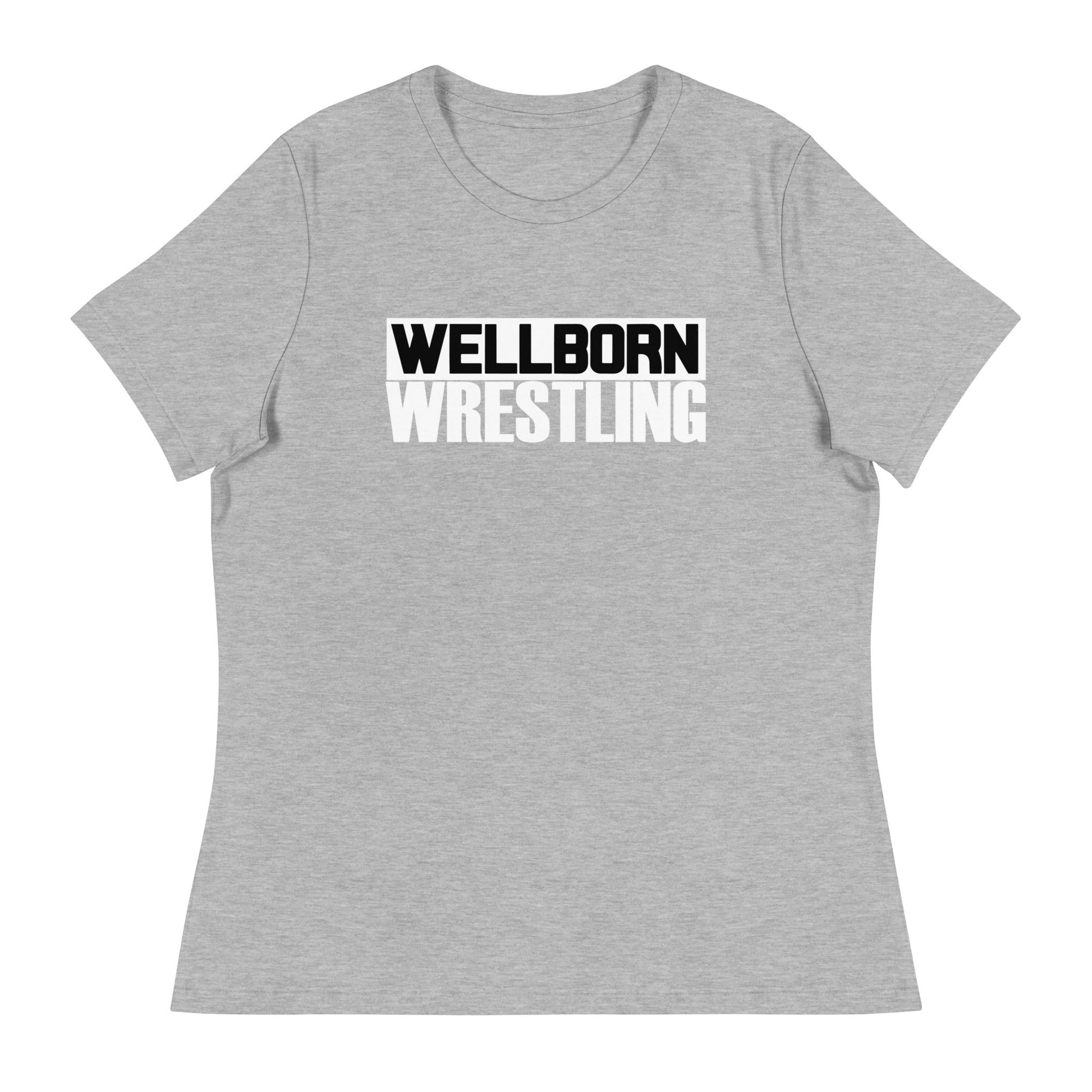 Performance | Women's Relaxed T Shirt | Wellborn Youth Wrestling | Script Logo