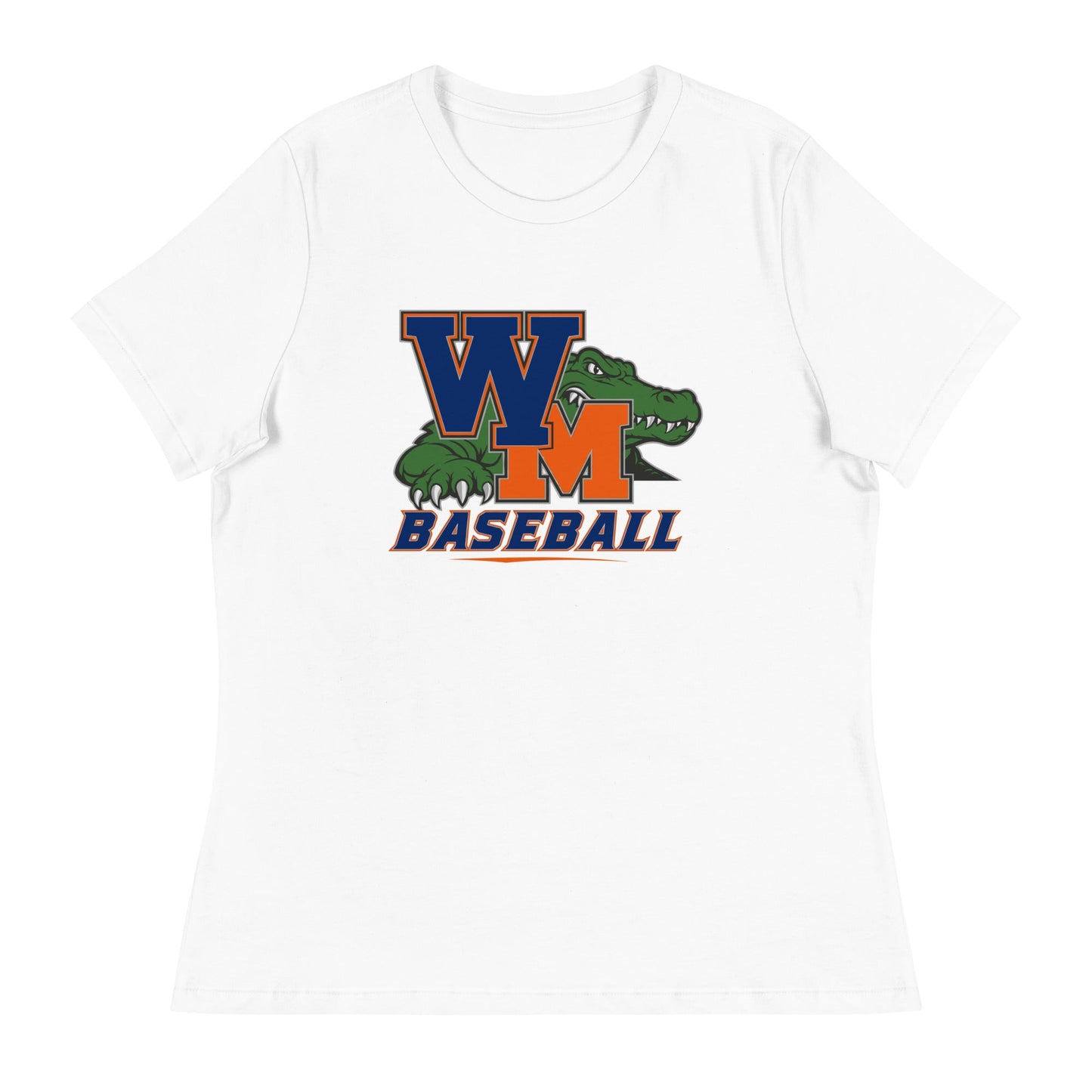 Performance | Women's Relaxed T Shirt | West Memphis Community Christian College Gators | Athletics Logo