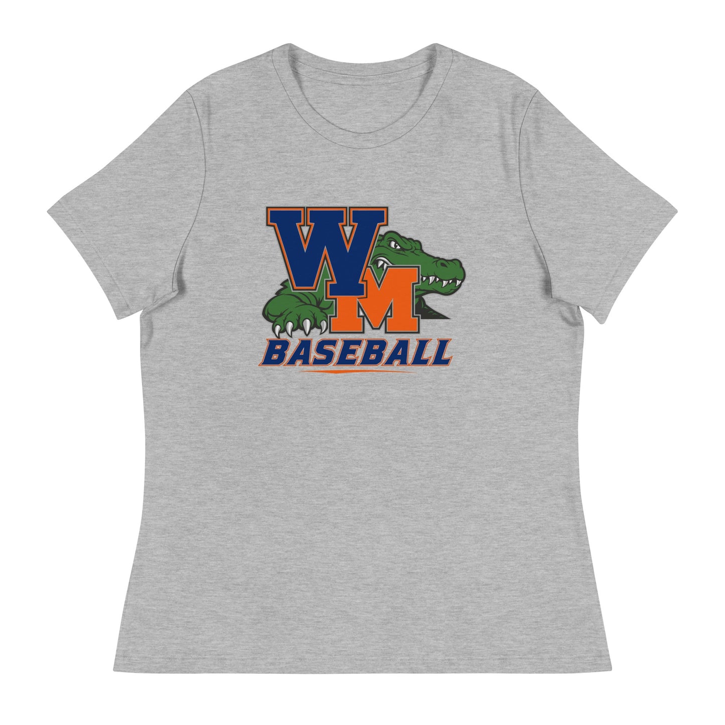 Performance | Women's Relaxed T Shirt | West Memphis Community Christian College Gators | Athletics Logo