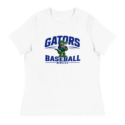 Performance | Women's Relaxed T Shirt | West Memphis Community Christian College Gators | Emblem Logo