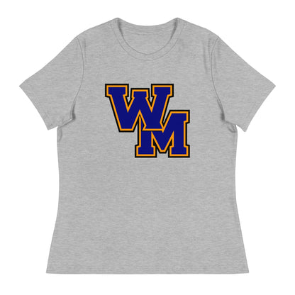 Performance | Women's Relaxed T Shirt | West Memphis Community Christian College Gators | WM-Mark Logo