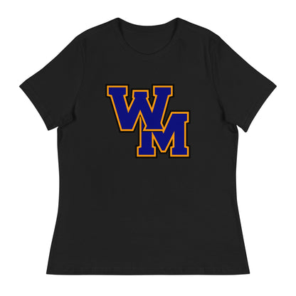 Performance | Women's Relaxed T Shirt | West Memphis Community Christian College Gators | WM-Mark Logo