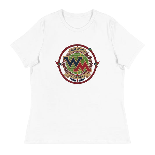 Performance | Women's Relaxed T Shirt | West Mound Stars | Badge Logo