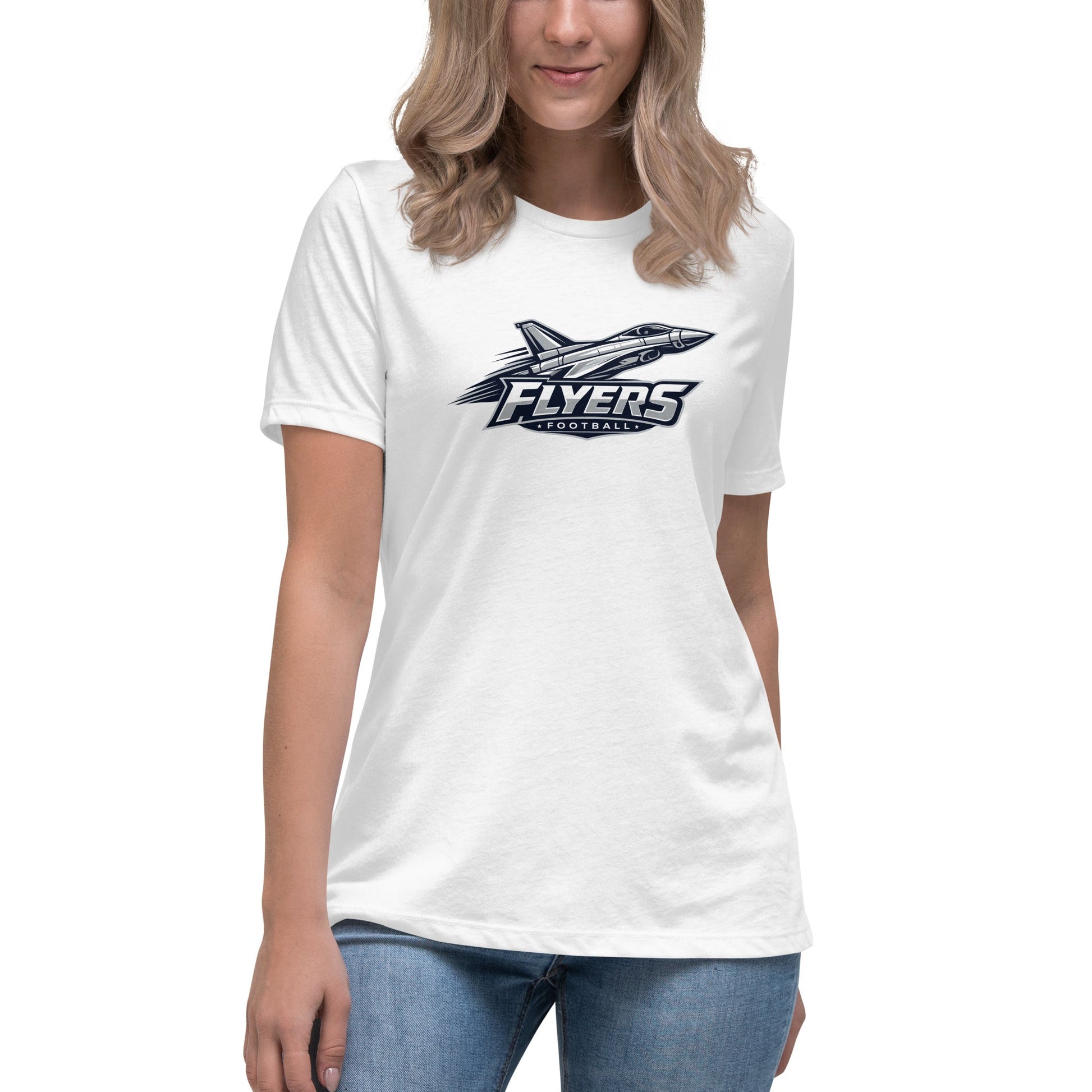Performance | Women's Relaxed T Shirt | West Texas Flyers | Flyer Mascot Logo