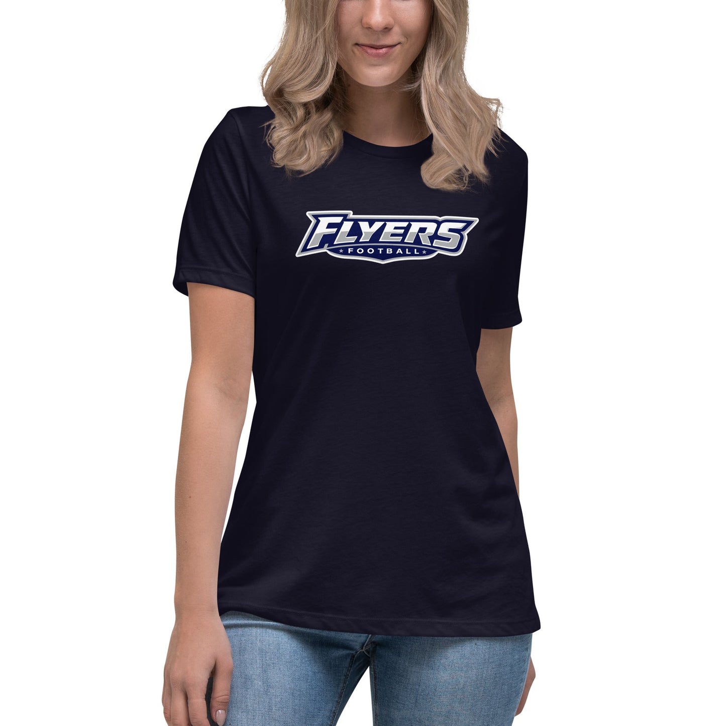 Performance | Women's Relaxed T Shirt | West Texas Flyers | Flyers Script Logo