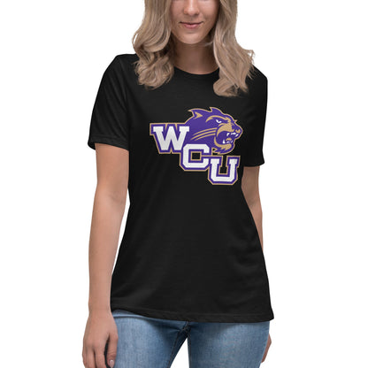 Performance | Women's Relaxed T Shirt | Western Carolina Ultimate | Battle Athletics Logo