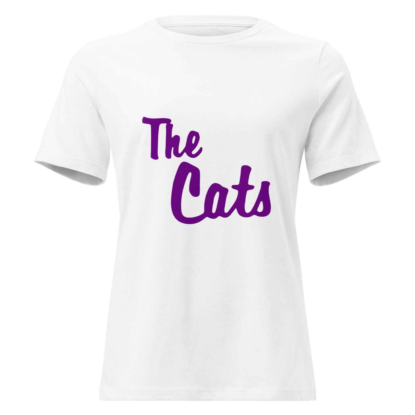 Performance | Women's Relaxed T Shirt | Western Carolina Ultimate | Cats Wordmark Logo