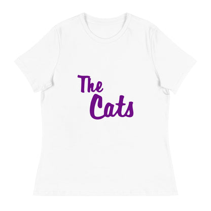Performance | Women's Relaxed T Shirt | Western Carolina Ultimate | Cats Wordmark Logo