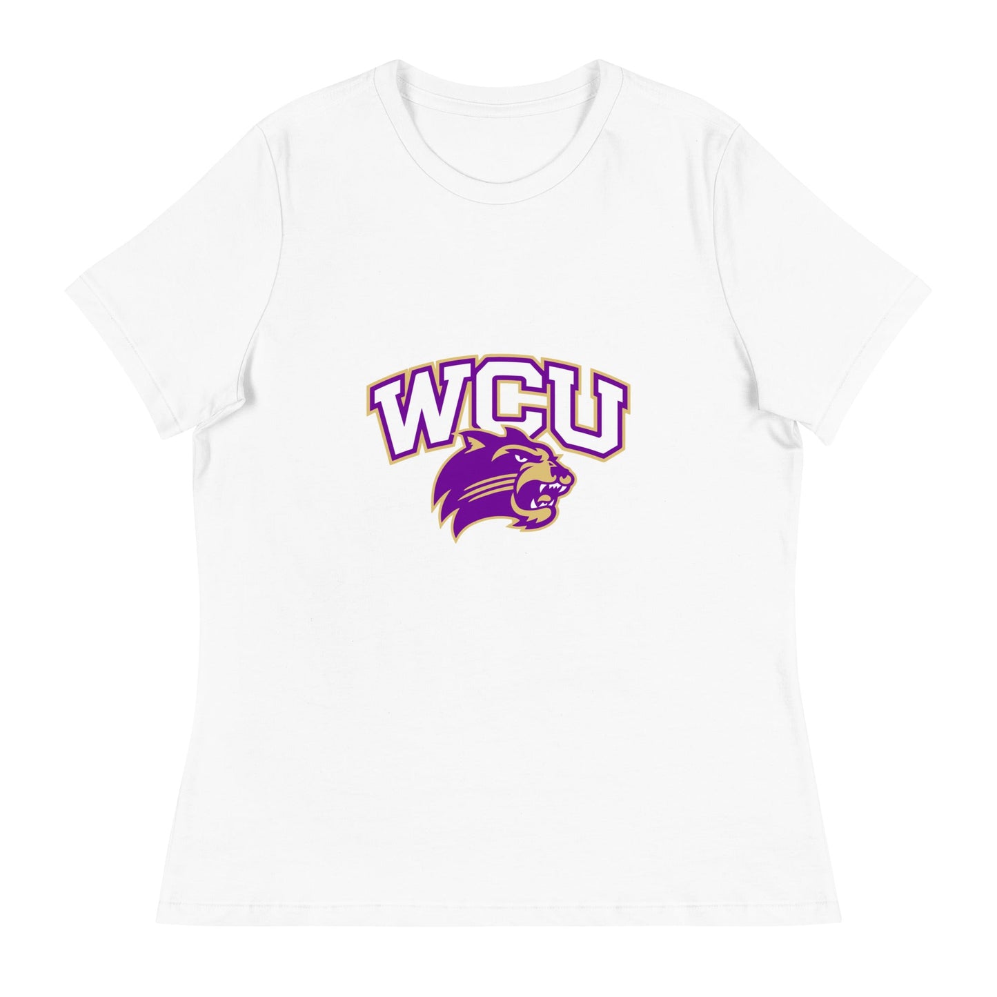 Performance | Women's Relaxed T Shirt | Western Carolina Ultimate | WCU Roar Mark Logo