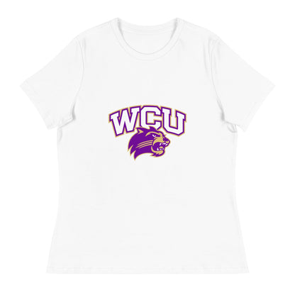 Performance | Women's Relaxed T Shirt | Western Carolina Ultimate | WCU Roar Mark Logo
