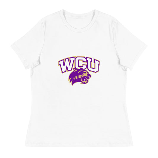 Performance | Women's Relaxed T Shirt | Western Carolina Ultimate | WCU Roar Mark Logo