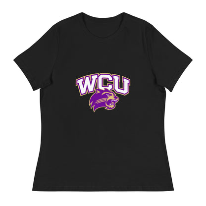 Performance | Women's Relaxed T Shirt | Western Carolina Ultimate | WCU Roar Mark Logo