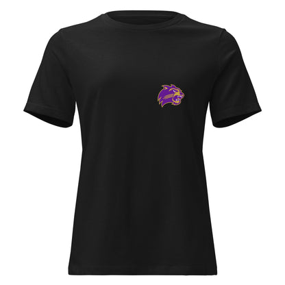 Performance | Women's Relaxed T Shirt | Western Carolina Ultimate | Wildcats Crest Logo
