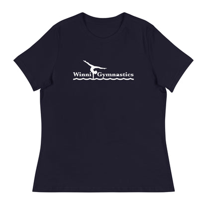 Performance | Women's Relaxed T Shirt | Winni Gymnastics | Alt Logo