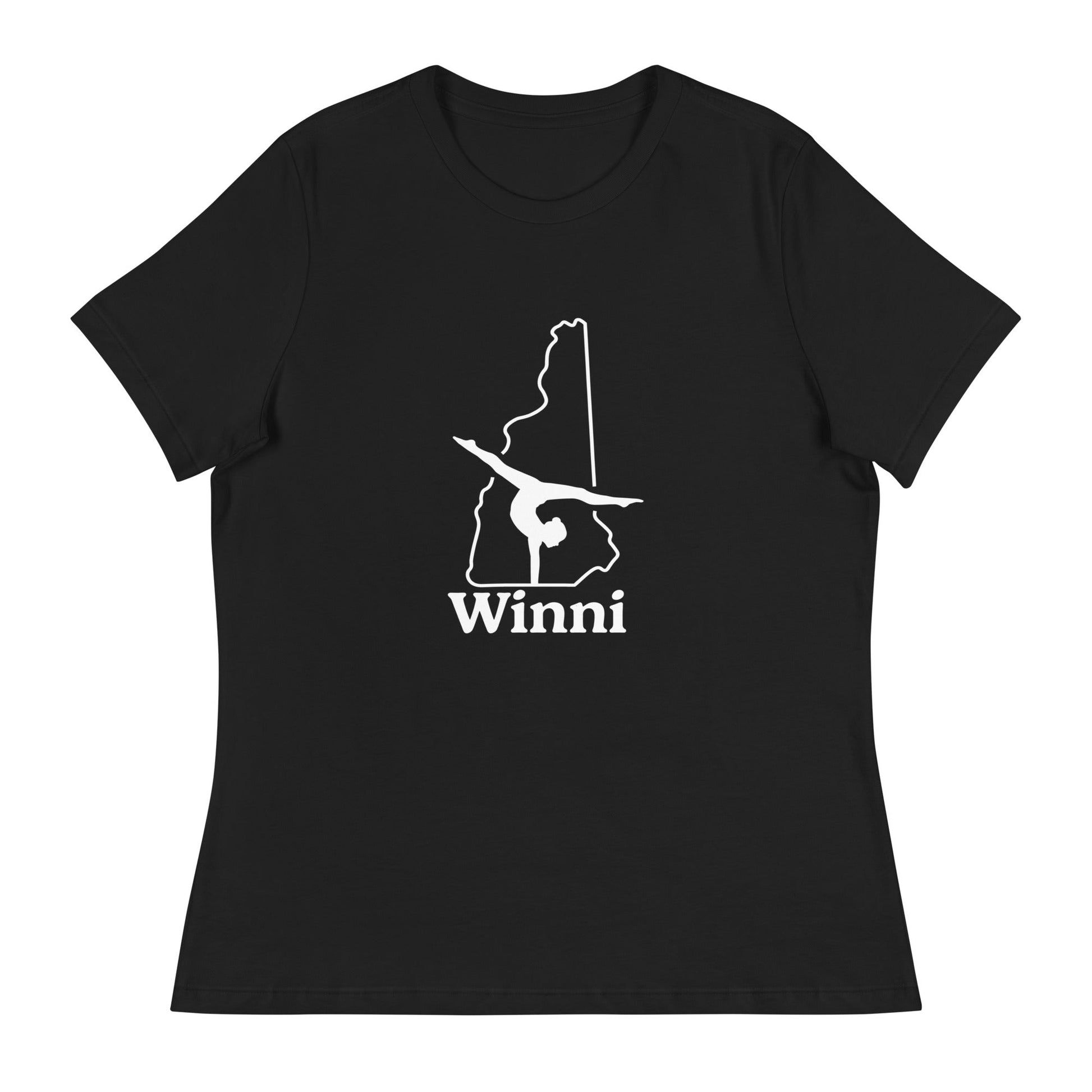 Performance | Women's Relaxed T Shirt | Winni Gymnastics | NH Logo