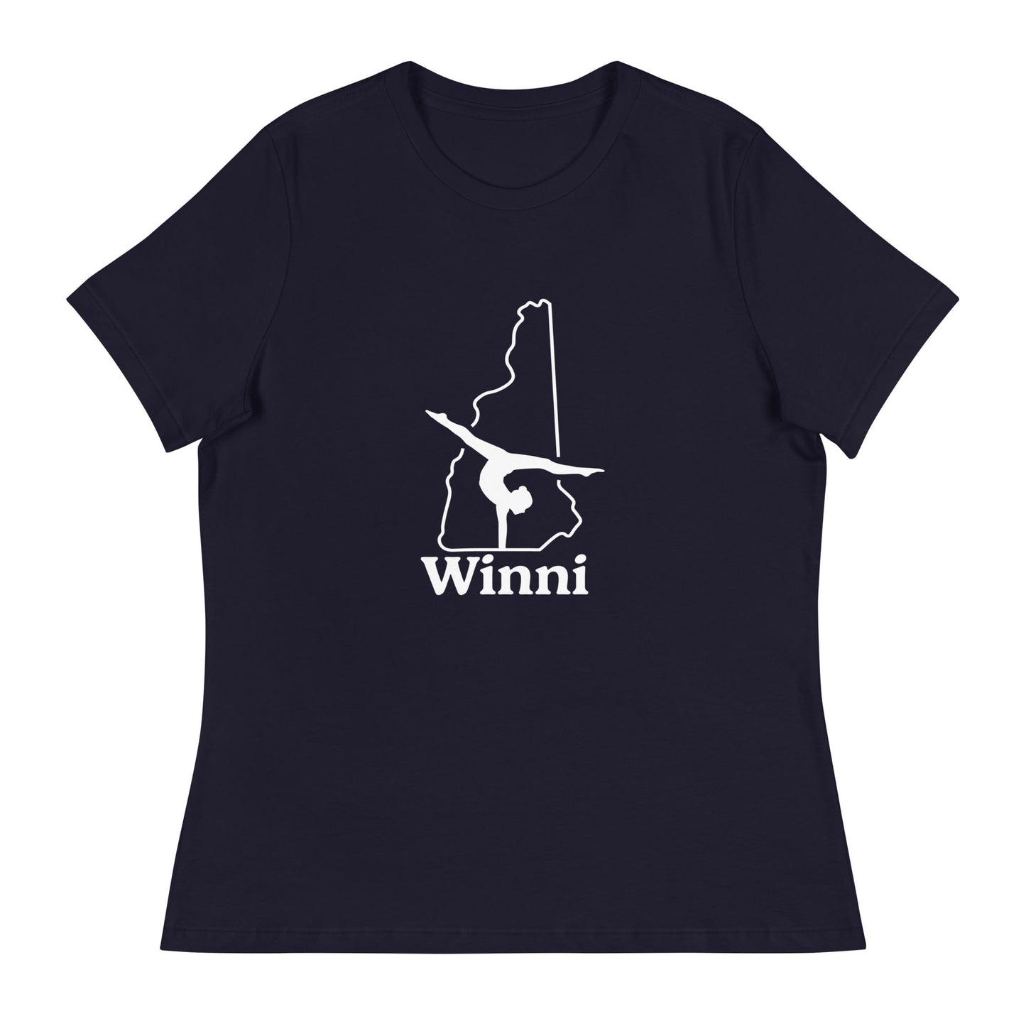 Performance | Women's Relaxed T Shirt | Winni Gymnastics | NH Logo