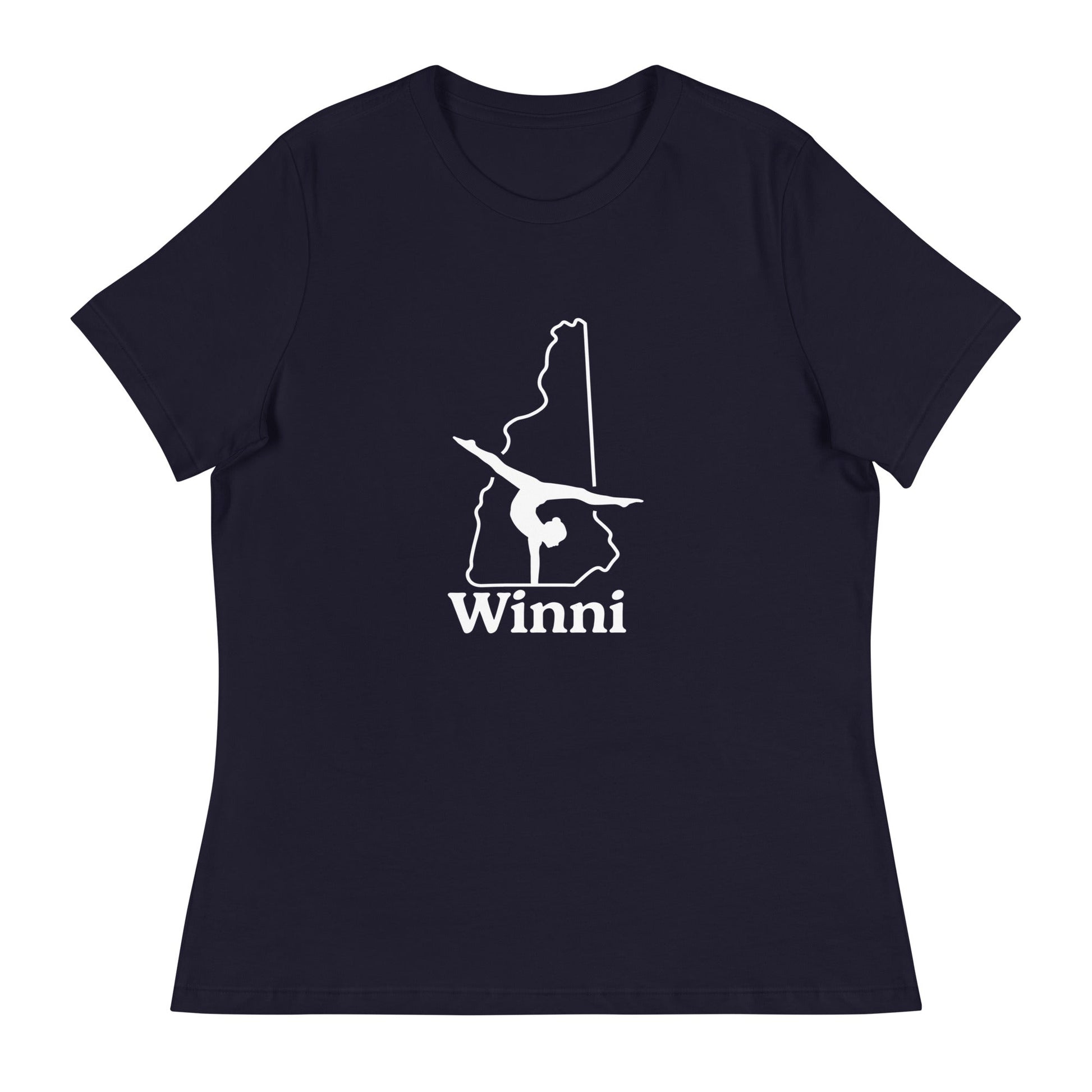Performance | Women's Relaxed T Shirt | Winni Gymnastics | NH Logo