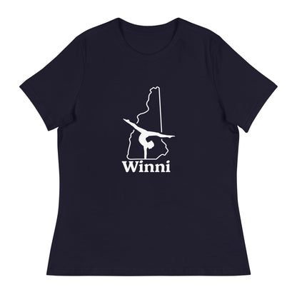 Performance | Women's Relaxed T Shirt | Winni Gymnastics | NH Logo