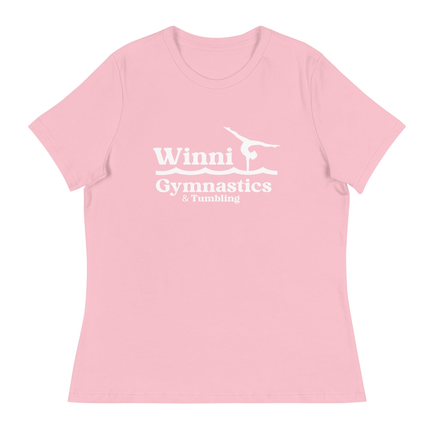 Performance | Women's Relaxed T Shirt | Winni Gymnastics | Tumbling Logo