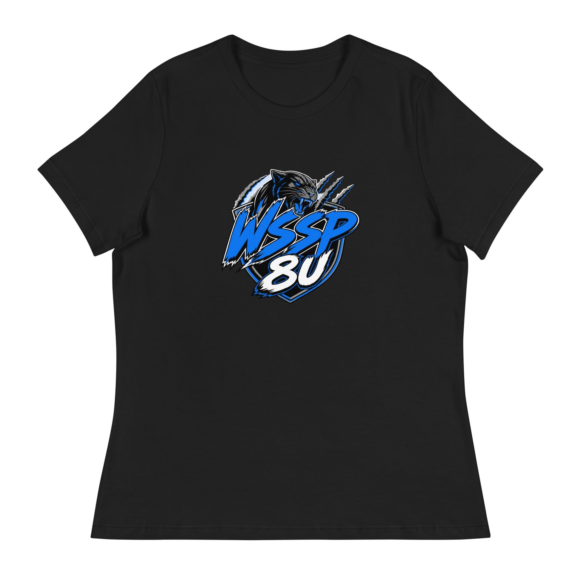 Performance | Women's Relaxed T Shirt | WSSP | Panther Strike Logo