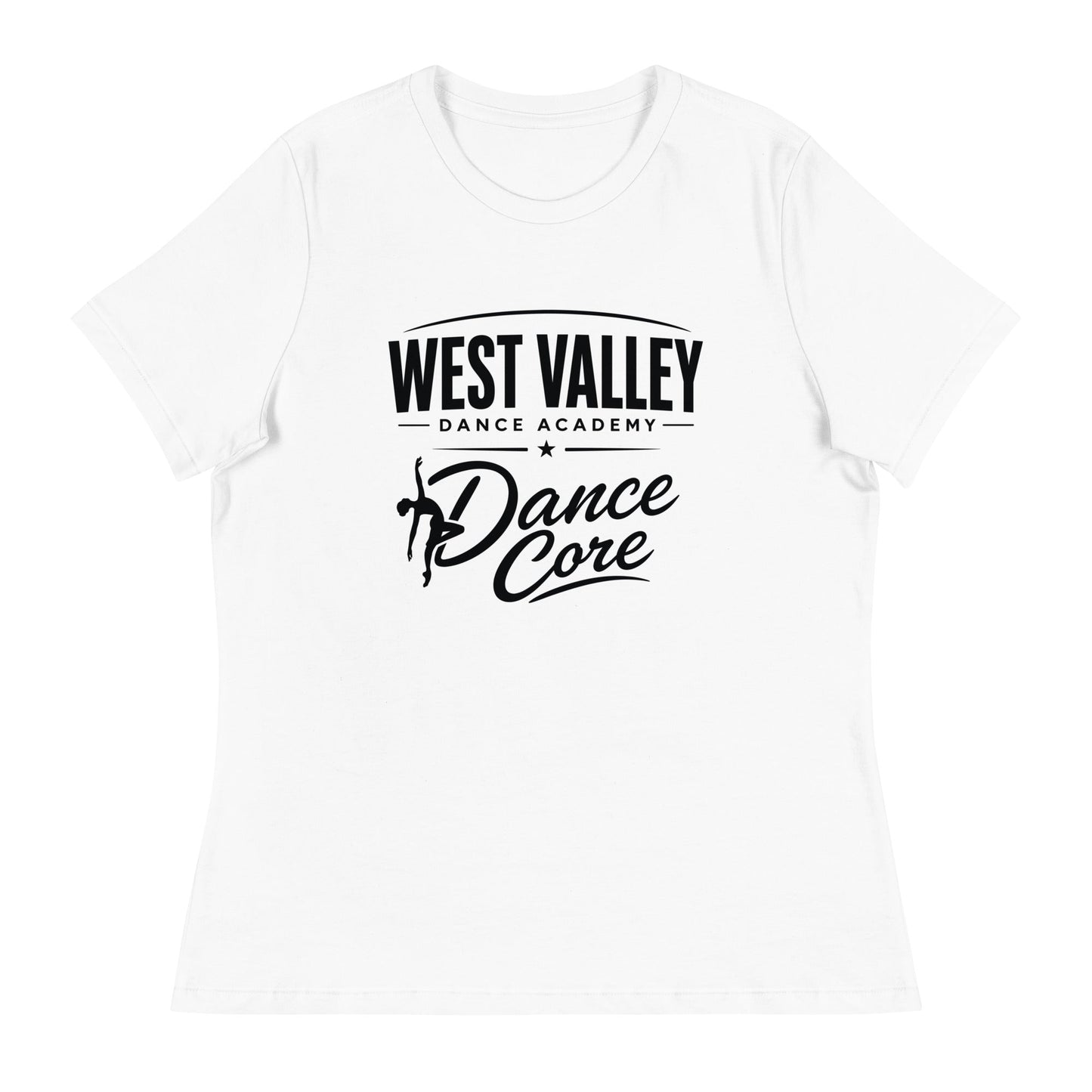Performance | Women's Relaxed T Shirt | WVDA Dance Core | Emblem Logo
