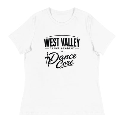 Performance | Women's Relaxed T Shirt | WVDA Dance Core | Emblem Logo