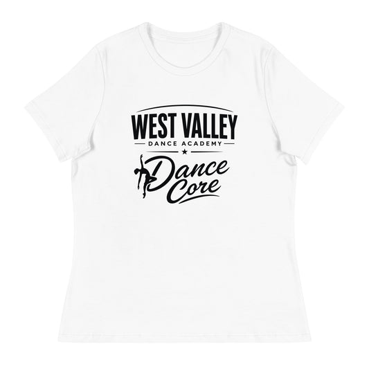 Performance | Women's Relaxed T Shirt | WVDA Dance Core | Emblem Logo
