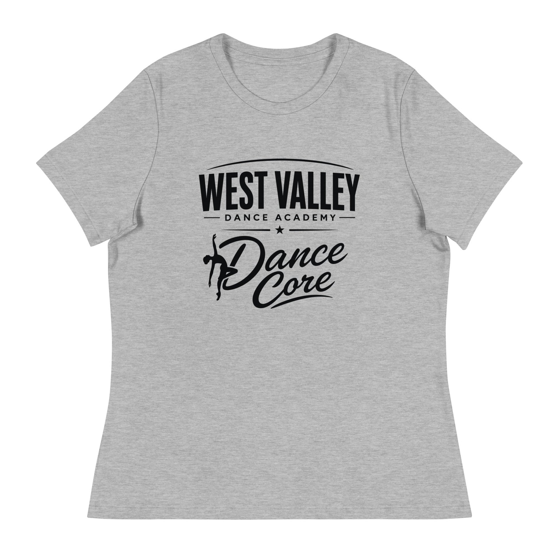 Performance | Women's Relaxed T Shirt | WVDA Dance Core | Emblem Logo