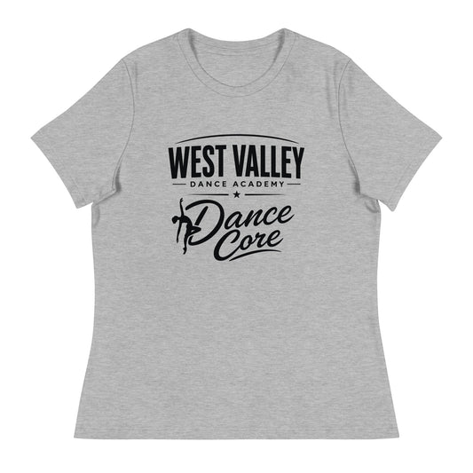 Performance | Women's Relaxed T Shirt | WVDA Dance Core | Emblem Logo