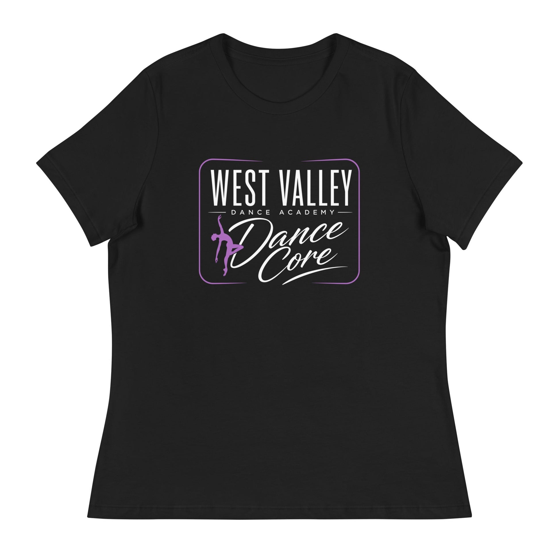 Performance | Women's Relaxed T Shirt | WVDA Dance Core | Modern Script Logo
