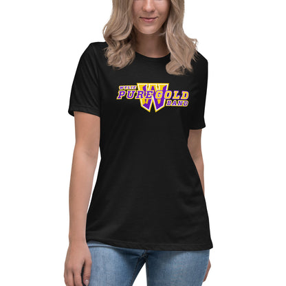 Performance | Women's Relaxed T Shirt | Wylie ISD | Pure Gold Logo