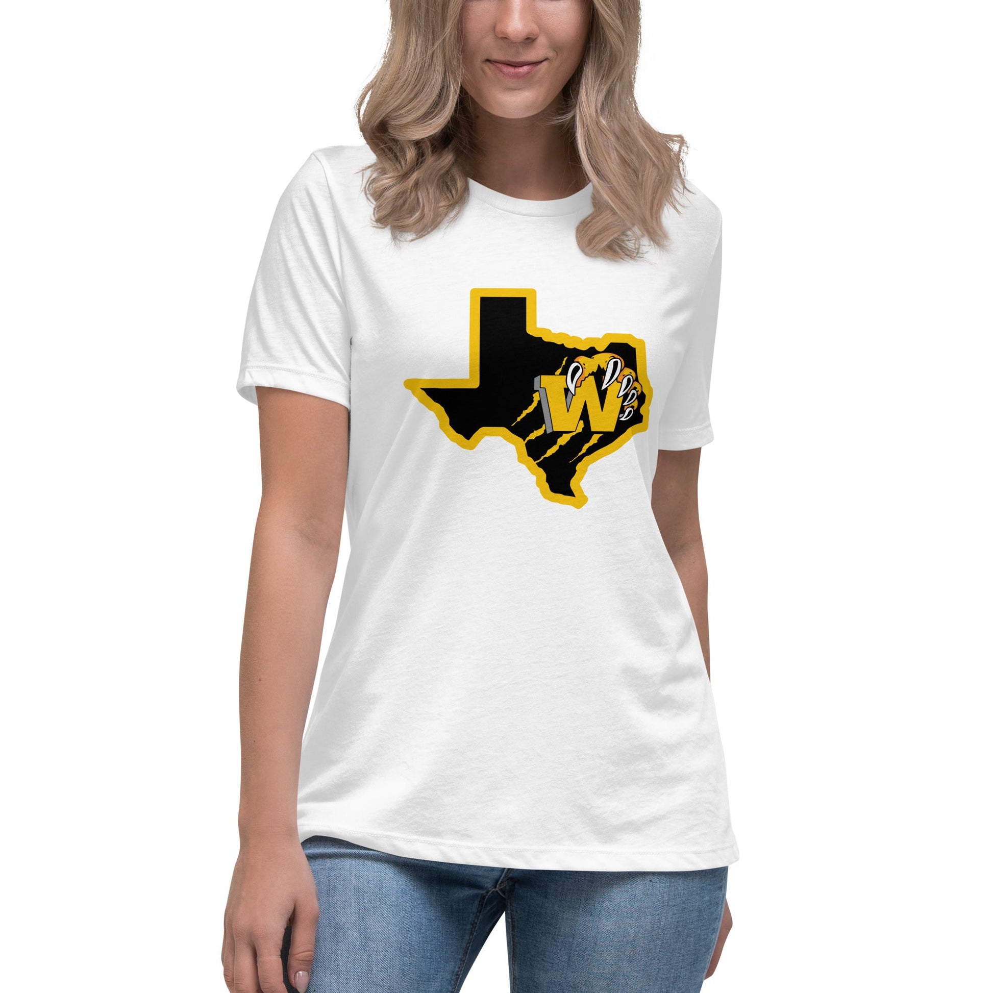 Performance | Women's Relaxed T Shirt | WYSA | Texas Logo