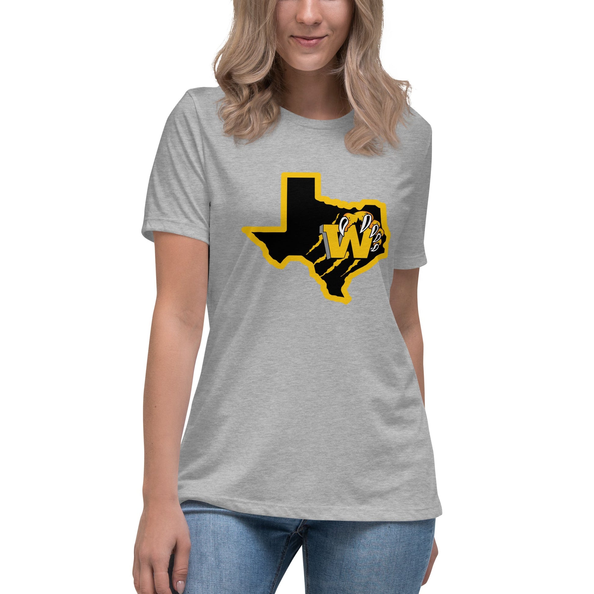 Performance | Women's Relaxed T Shirt | WYSA | Texas Logo