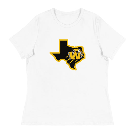 Performance | Women's Relaxed T Shirt | WYSA | Texas Logo
