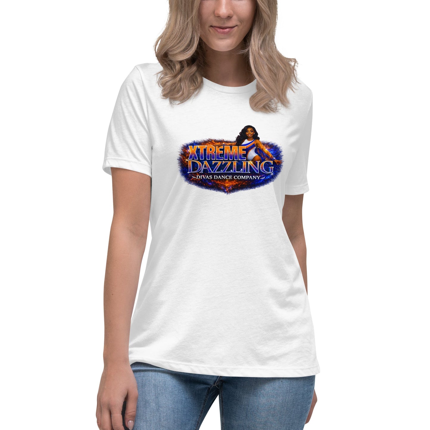 Performance | Women's Relaxed T Shirt | Xtreme Dazzling Divas Dance Company